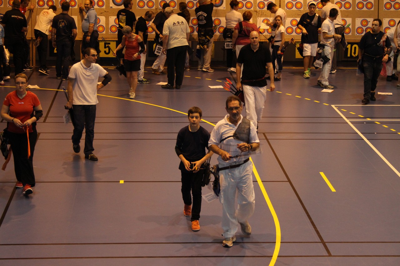 Les archers de la savoureuse au 24H internationales de Belfort 2015.